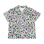 Animal Print In Colour Womens Short Sleeve 2-Piece Pyjama Set Women's Short Sleeve Pyjamas animal Printed Offshore