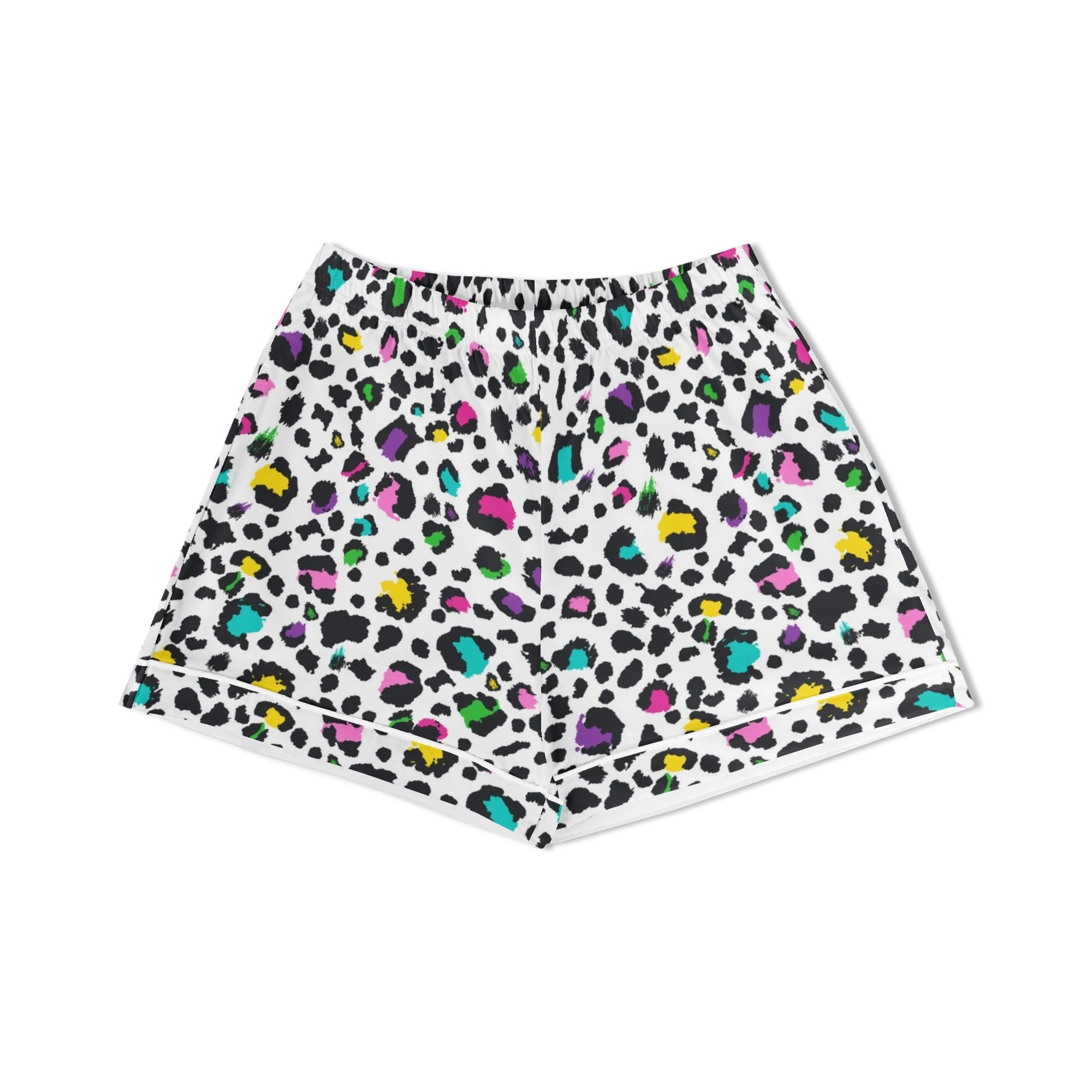 Animal Print In Colour Womens Short Sleeve 2-Piece Pyjama Set Women's Short Sleeve Pyjamas animal Printed Offshore