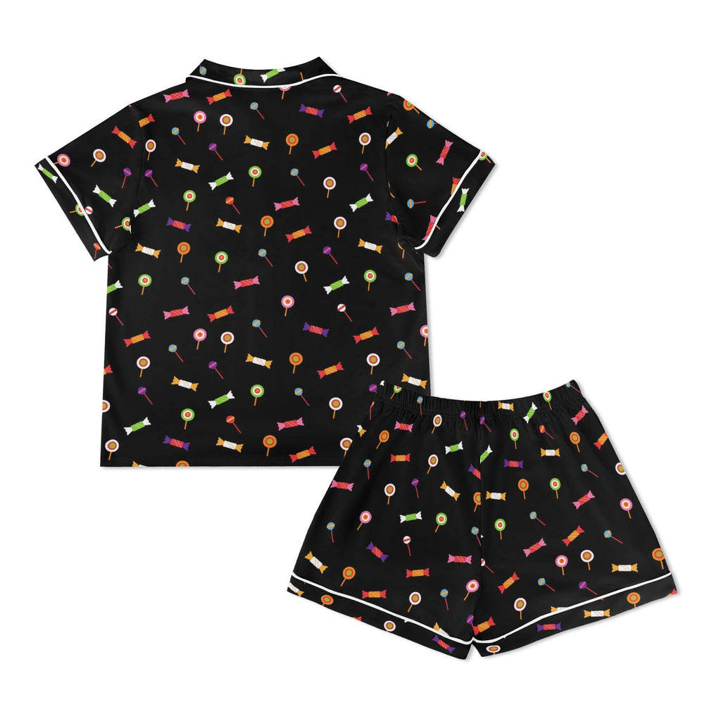 Candy Womens Short Sleeve 2-Piece Pyjama Set Women's Short Sleeve Pyjamas Food Printed Offshore