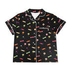 Candy Womens Short Sleeve 2-Piece Pyjama Set Women's Short Sleeve Pyjamas Food Printed Offshore