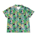 Bright Toucans Womens Short Sleeve 2-Piece Pyjama Set Women's Short Sleeve Pyjamas animal Printed Offshore