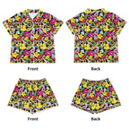 Bright And Cute Womens Short Sleeve 2-Piece Pyjama Set Women's Short Sleeve Pyjamas Printed Offshore