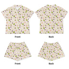 Avocado Love Womens Short Sleeve 2-Piece Pyjama Set Women's Short Sleeve Pyjamas Food Love Printed Offshore