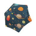 Galaxy Kids Safe Round Corner Umbrella One Size Kids Safe Round Corner Umbrella Printed Offshore Space
