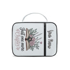 Bookmarks Are For Quitters Personalised Book Bag / Cover With Zippered Pocket Personalised Book Bag / Cover Printed Offshore