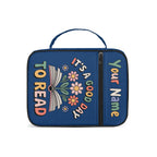 Its A Good Day To Read Personalised Book Bag / Cover With Zippered Pocket Personalised Book Bag / Cover Printed Offshore