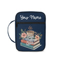 Im A Book And Coffee Queen Personalised Book Bag / Cover With Zippered Pocket Default Title Personalised Book Bag / Cover Printed Offshore