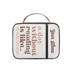 A Day Without Reading Personalised Book Bag / Cover With Zippered Pocket Personalised Book Bag / Cover Printed Offshore