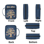 Book Tree Personalised Book Bag / Cover With Zippered Pocket Personalised Book Bag / Cover Printed Offshore
