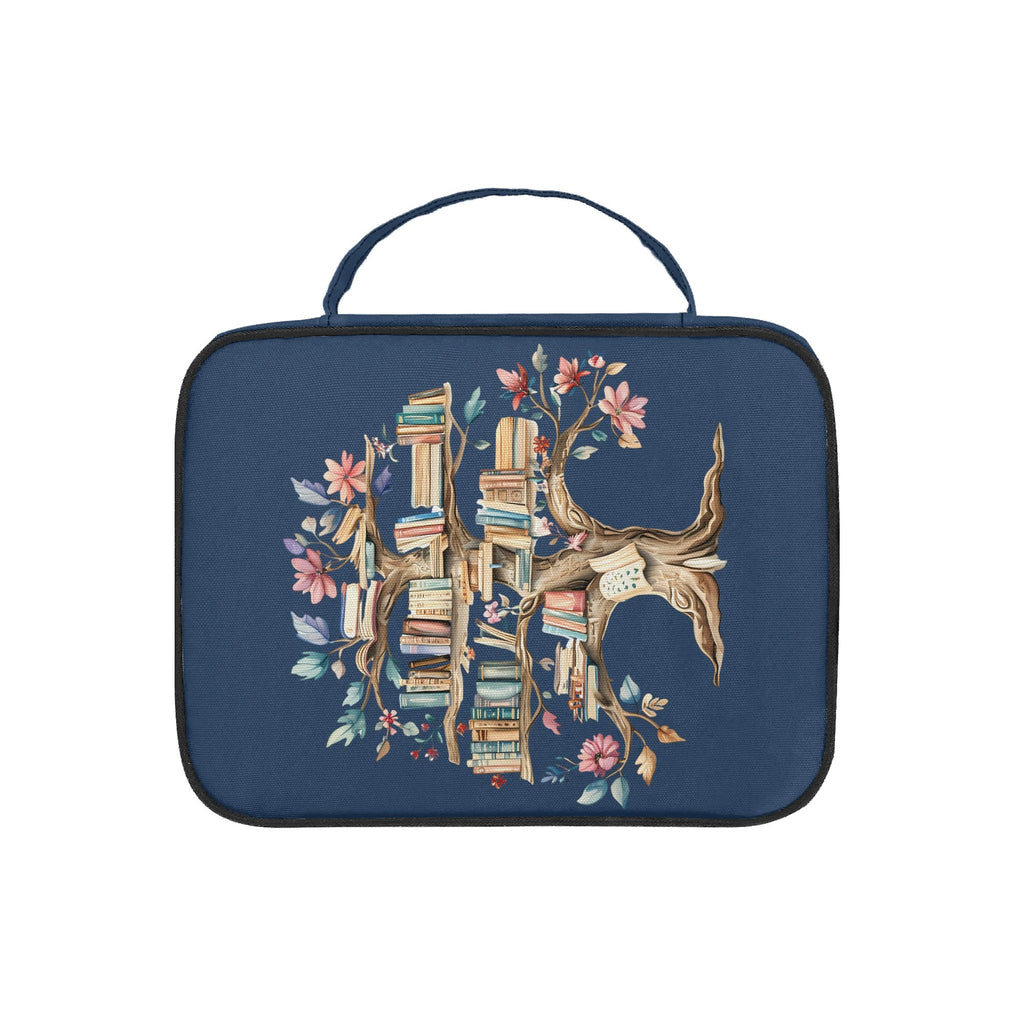 Book Tree Personalised Book Bag / Cover With Zippered Pocket Personalised Book Bag / Cover Printed Offshore