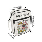 Oops I Bought Another Book, Silly Goose Personalised Book Bag / Cover With Zippered Pocket Personalised Book Bag / Cover Printed Offshore