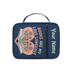 Books Are My Love Language Personalised Book Bag / Cover With Zippered Pocket Personalised Book Bag / Cover Printed Offshore