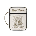 Books Are My Therapy Personalised Book Bag / Cover With Zippered Pocket Default Title Personalised Book Bag / Cover Printed Offshore