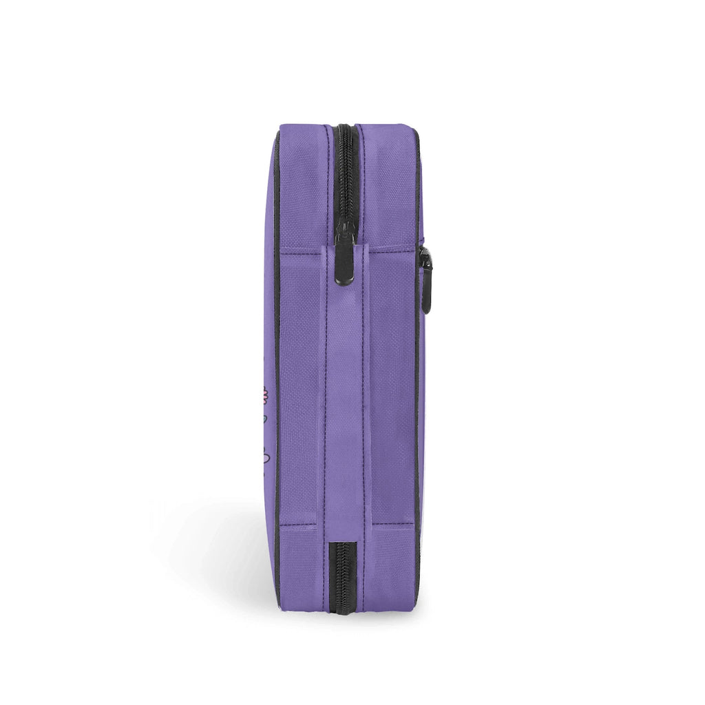 Bookmarks Are For Quitters Personalised Book Bag / Cover With Zippered Pocket Personalised Book Bag / Cover Printed Offshore