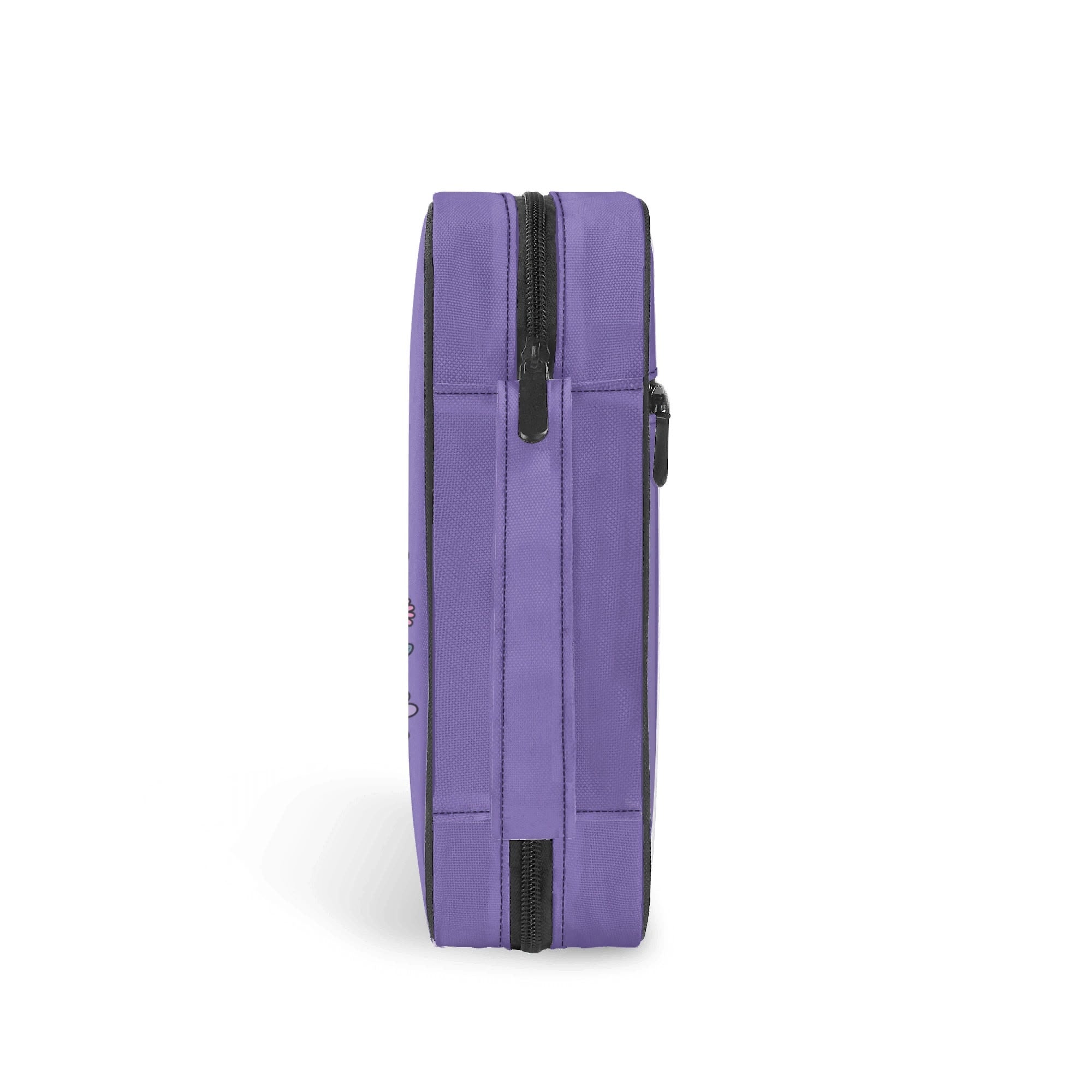Bookmarks Are For Quitters - Personalised Book Bag / Cover With Zippered Pocket Personalised Book Bag / Cover Printed Offshore