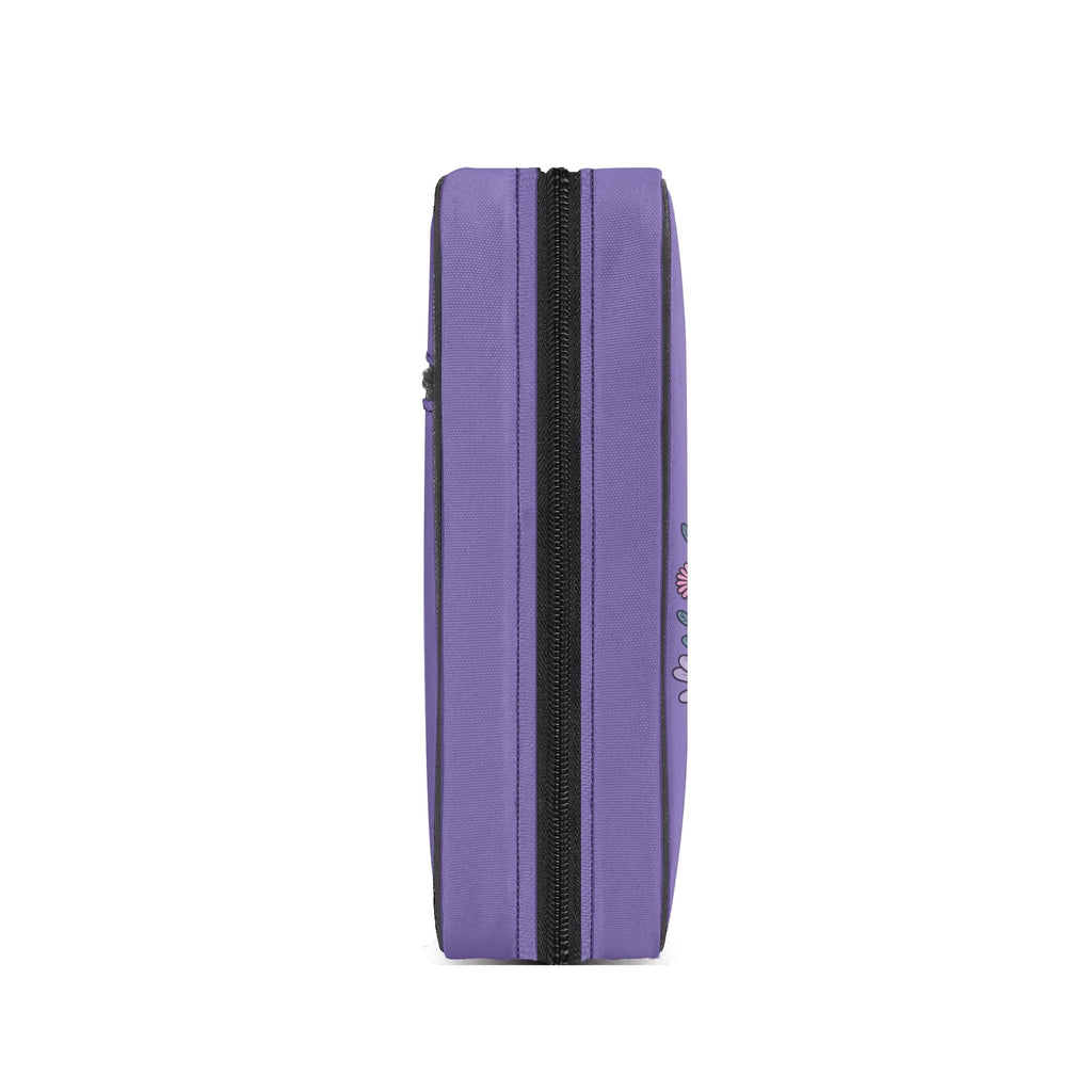 Bookmarks Are For Quitters Personalised Book Bag / Cover With Zippered Pocket Personalised Book Bag / Cover Printed Offshore