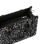 Mathematics Luxury PU Leather Handbag Luxury PU Leather Handbag Maths Printed Offshore