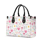 Valentine - Luxury PU Leather Handbag Luxury PU Leather Handbag Love Printed Offshore