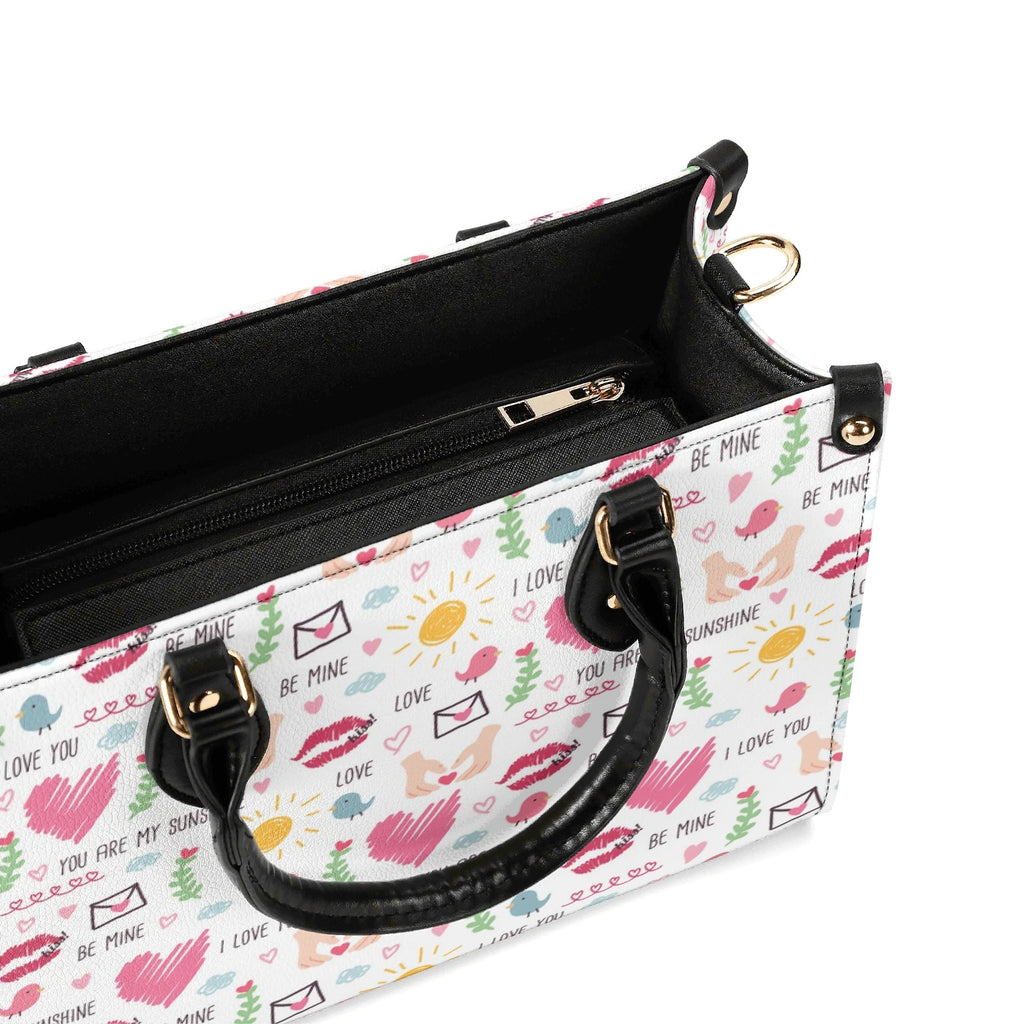 Valentine - Luxury PU Leather Handbag Luxury PU Leather Handbag Love Printed Offshore