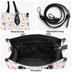 Valentine - Luxury PU Leather Handbag Luxury PU Leather Handbag Love Printed Offshore