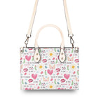 Valentine - Luxury PU Leather Handbag Luxury PU Leather Handbag Love Printed Offshore