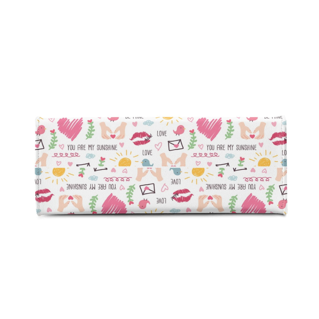 Valentine - Luxury PU Leather Handbag Luxury PU Leather Handbag Love Printed Offshore