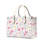 Valentine - Luxury PU Leather Handbag Luxury PU Leather Handbag Love Printed Offshore