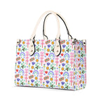 Rainbows And Butterflies Luxury PU Leather Handbag Luxury PU Leather Handbag Printed Offshore