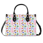 Rainbows And Butterflies Luxury PU Leather Handbag Luxury PU Leather Handbag Printed Offshore