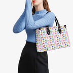 Rainbows And Butterflies Luxury PU Leather Handbag Luxury PU Leather Handbag Printed Offshore