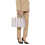 Rainbows And Butterflies Luxury PU Leather Handbag Luxury PU Leather Handbag Printed Offshore