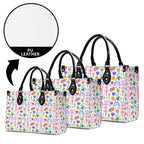 Rainbows And Butterflies Luxury PU Leather Handbag Luxury PU Leather Handbag Printed Offshore