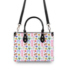 Rainbows And Butterflies Luxury PU Leather Handbag Luxury PU Leather Handbag Printed Offshore