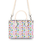 Rainbows And Butterflies Luxury PU Leather Handbag Luxury PU Leather Handbag Printed Offshore