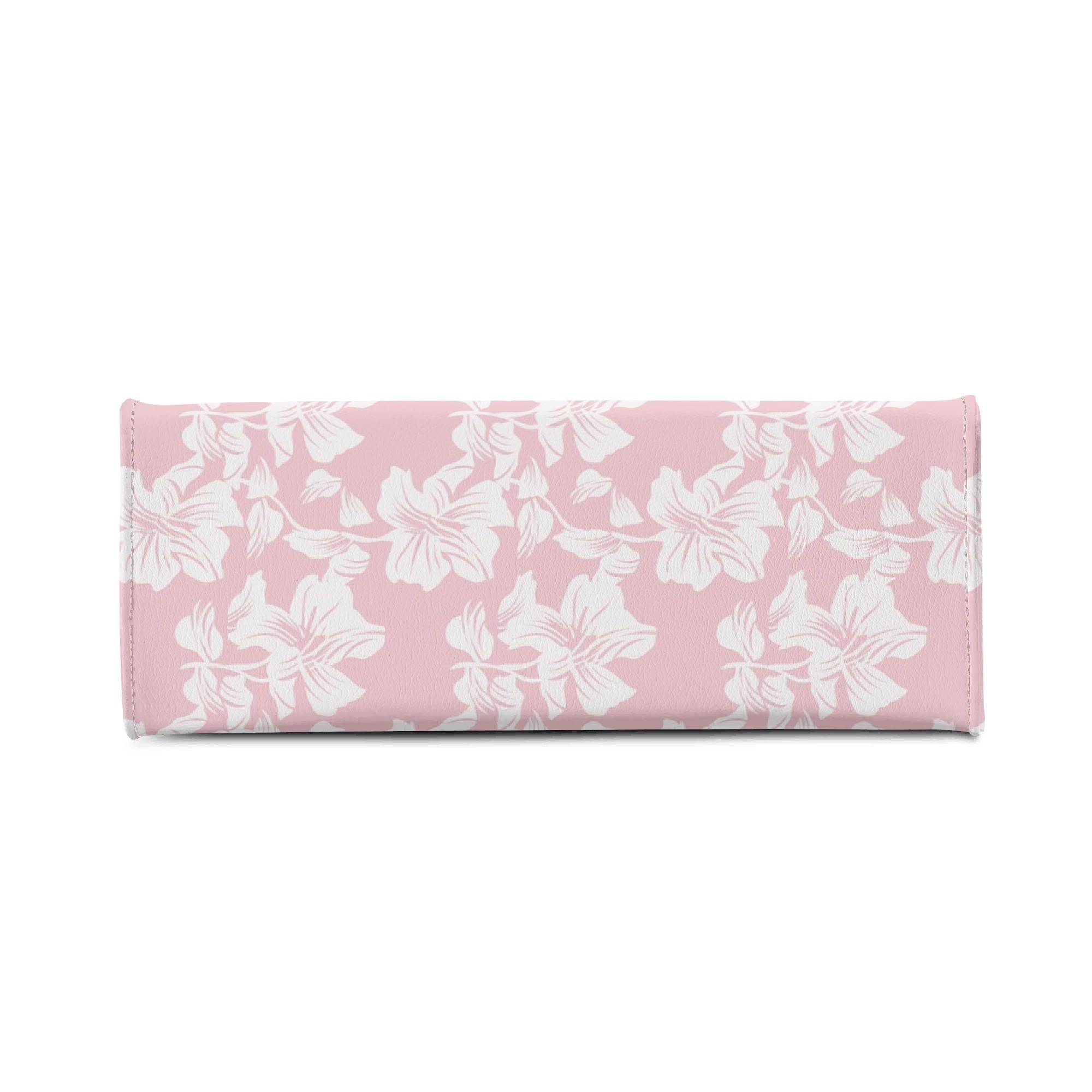 Pink Hawaiian Foliage Luxury PU Leather Handbag Luxury PU Leather Handbag Plants Printed Offshore