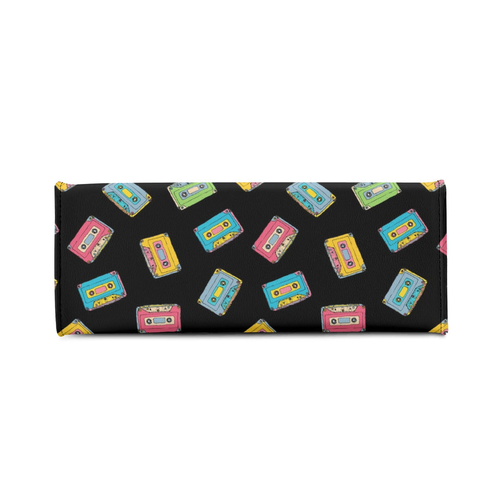 Colourful Cassette Tapes Luxury PU Leather Handbag Luxury PU Leather Handbag Music Printed Offshore Retro
