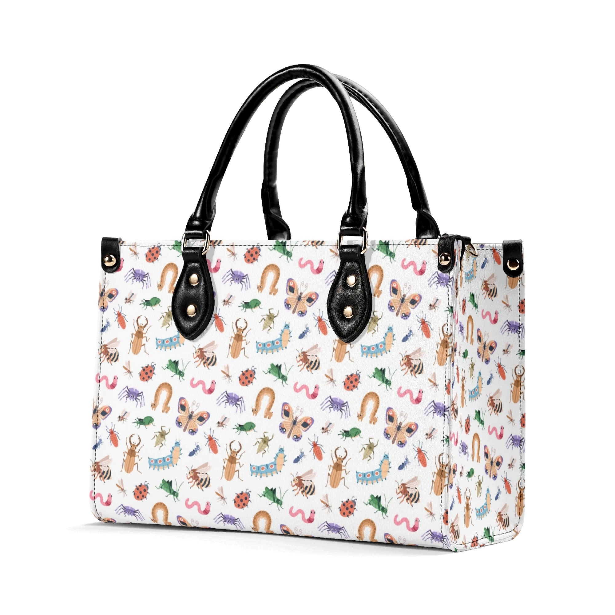 Cute Little Bugs Luxury PU Leather Handbag Luxury PU Leather Handbag animal Printed Offshore