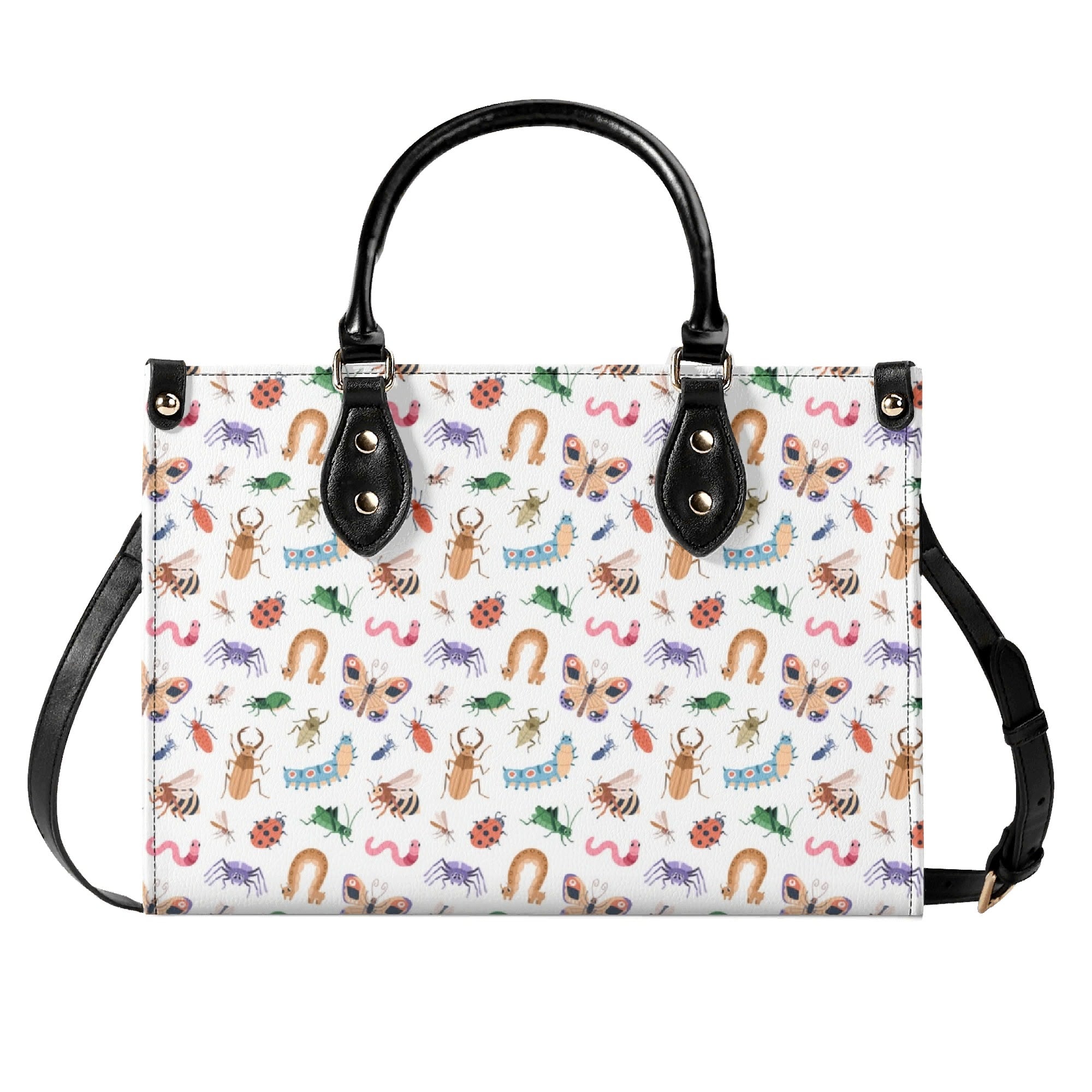 Cute Little Bugs Luxury PU Leather Handbag Luxury PU Leather Handbag animal Printed Offshore