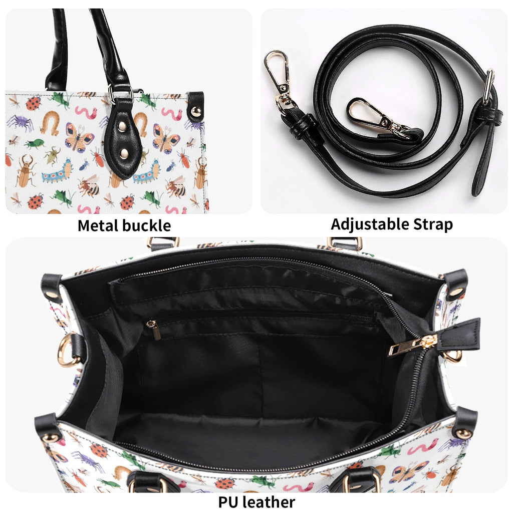 Cute Little Bugs Luxury PU Leather Handbag Luxury PU Leather Handbag animal Printed Offshore