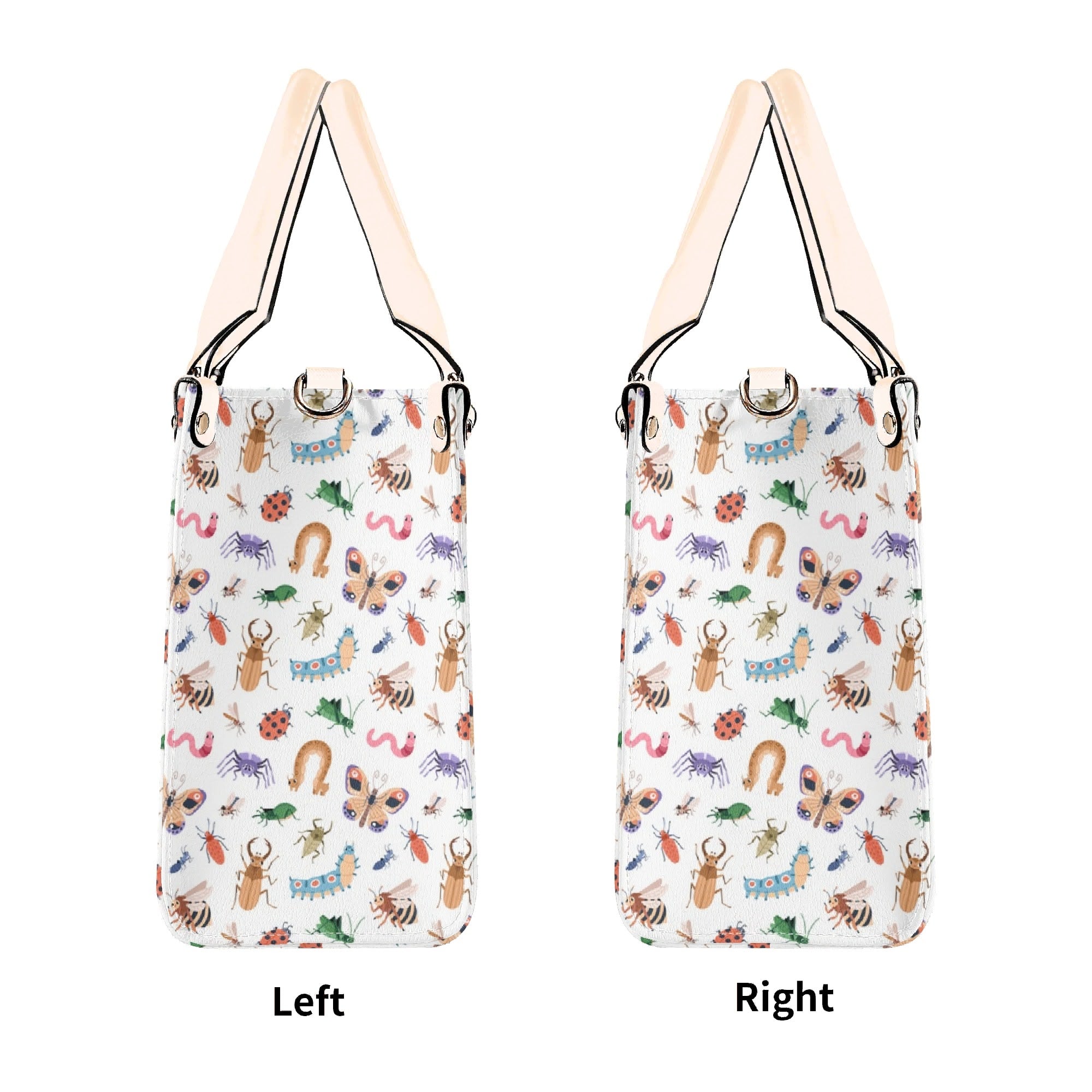 Cute Little Bugs Luxury PU Leather Handbag Luxury PU Leather Handbag animal Printed Offshore