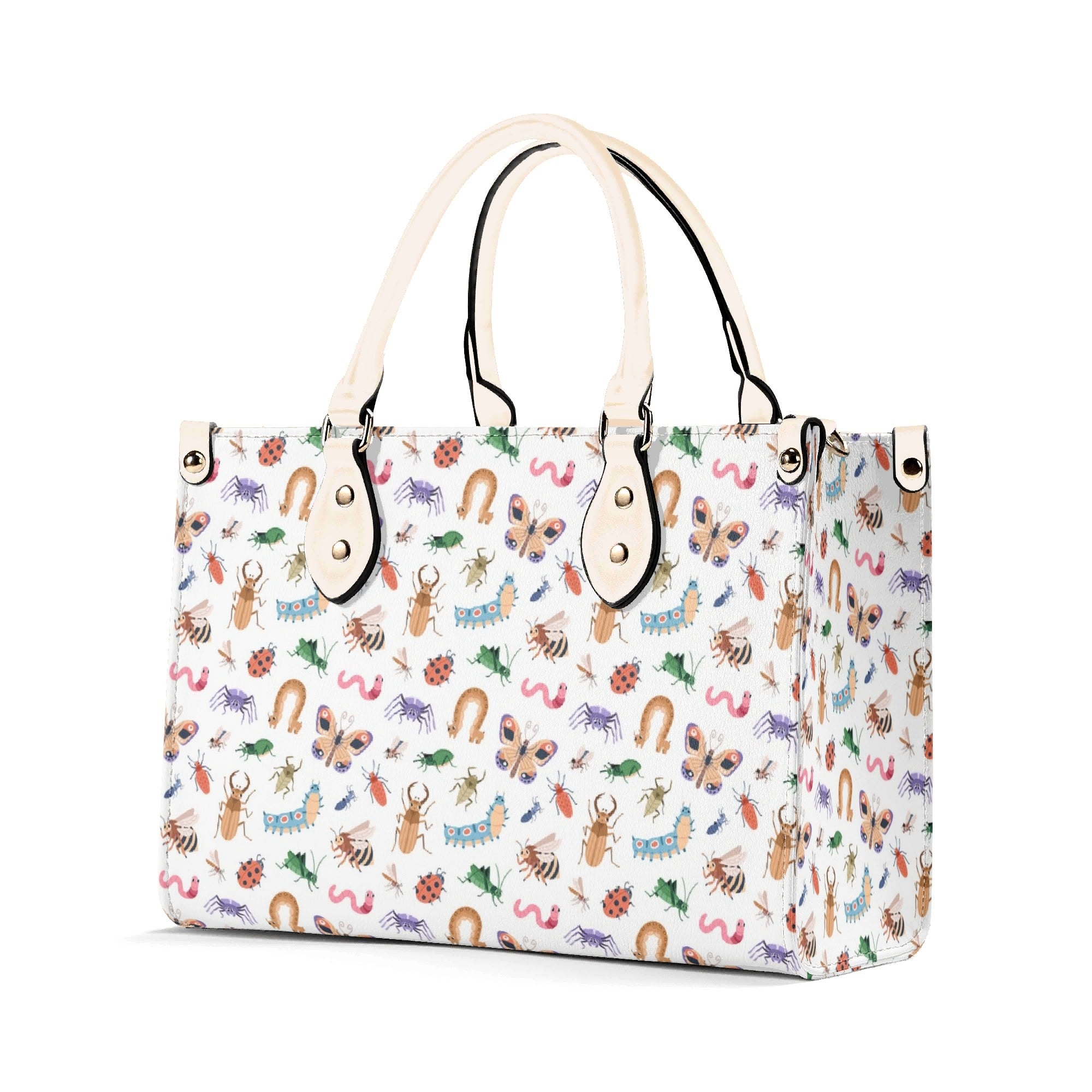 Cute Little Bugs Luxury PU Leather Handbag Luxury PU Leather Handbag animal Printed Offshore