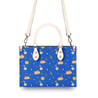 Cats In Space Luxury PU Leather Handbag Luxury PU Leather Handbag animal Printed Offshore Space
