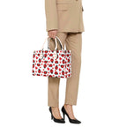 Ladybug Hearts Luxury PU Leather Handbag Luxury PU Leather Handbag animal Love Printed Offshore