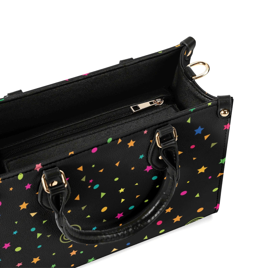 Stars And Swirls Luxury PU Leather Handbag Luxury PU Leather Handbag Printed Offshore