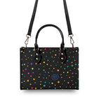 Stars And Swirls Luxury PU Leather Handbag Luxury PU Leather Handbag Printed Offshore