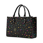 Stars And Swirls Luxury PU Leather Handbag Luxury PU Leather Handbag Printed Offshore