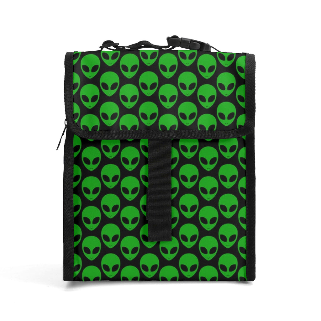 Aliens Flip-top Lunch Bag Default Title Flip Top Lunch Bag Printed Offshore Sci Fi
