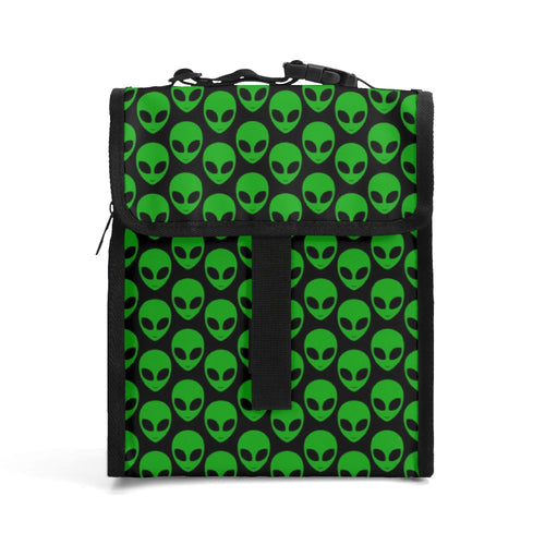 Aliens Flip-top Lunch Bag Default Title Flip Top Lunch Bag Printed Offshore Sci Fi