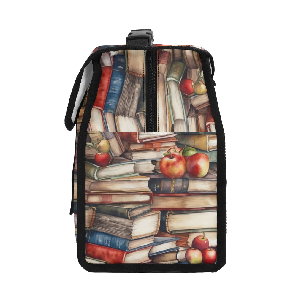 Watercolour Books Flip-top Lunch Bag Flip Top Lunch Bag Printed Offshore Reading