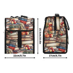 Watercolour Books Flip-top Lunch Bag Flip Top Lunch Bag Printed Offshore Reading